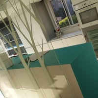 Valcucine dans l appartement de luxe à Nice :le bleu azur
