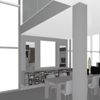 avant-projet d'interieur contemporain