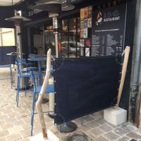 Restaurant Le Bocal : paravents outdoor by EF DESIGN