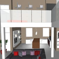 projet d'un interieur contemporain